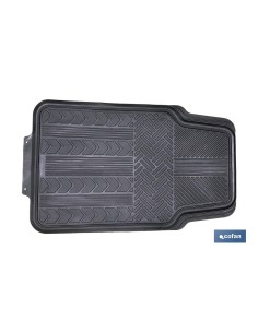 JUEGO DE ALFOMBRILLAS DE PVC PARA AUTOMÓVIL 4 UDS.