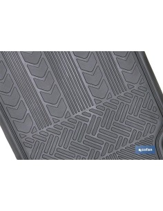 JUEGO DE ALFOMBRILLAS DE PVC PARA AUTOMÓVIL 4 UDS. 2