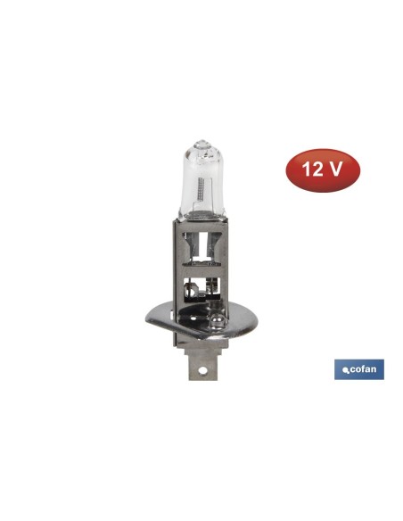 LÁMPARA HALÓGENA COFAN H1 (P14,5S) 12V 55W
