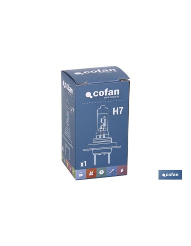 LÁMPARA HALÓGENA COFAN H7 (Px26d) 12V 55W