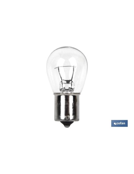 LÁMPARA COFAN P21W (BA15s) 12V venta unitaria