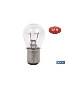 LÁMPARA COFAN 2 POLOS P21/5W (BAY15d) 12V