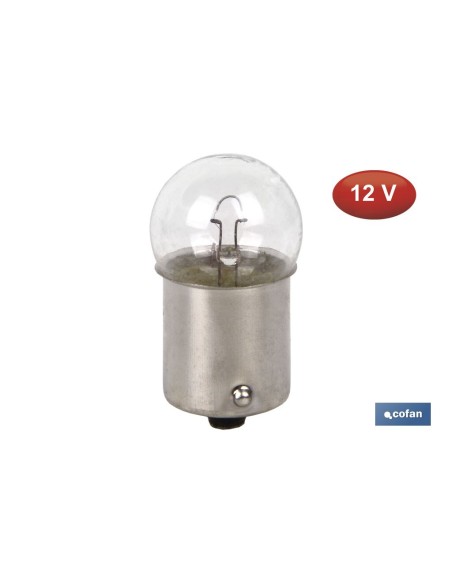 LÁMPARA COFAN PILOTO R5W (BA15s SCC) 12V venta unitaria