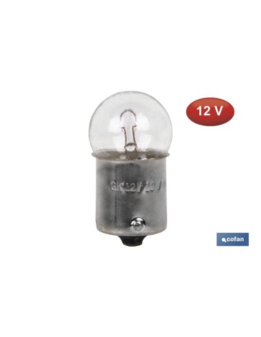 LÁMPARA COFAN PILOTO R10W (BA15s SCC) 12V venta unitaria