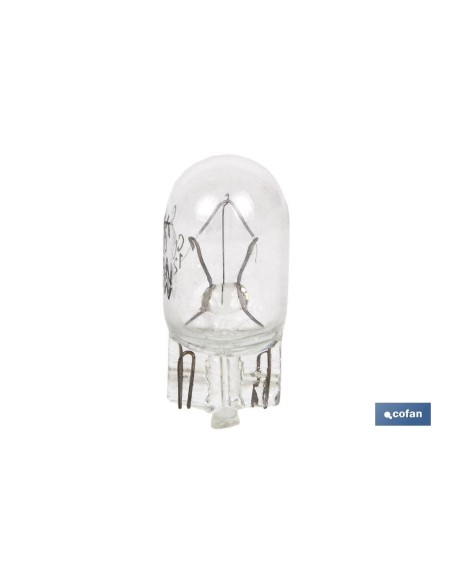 LÁMPARA S/CASQUILLO W5W 12V venta unitaria