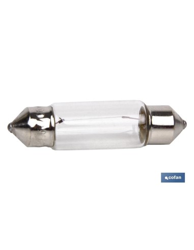 LÁMPARA PLAFONIER C5W (11X38mm) 12V venta unitaria