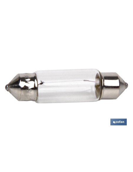 LÁMPARA PLAFONIER C5W (11X38mm) 12V venta unitaria