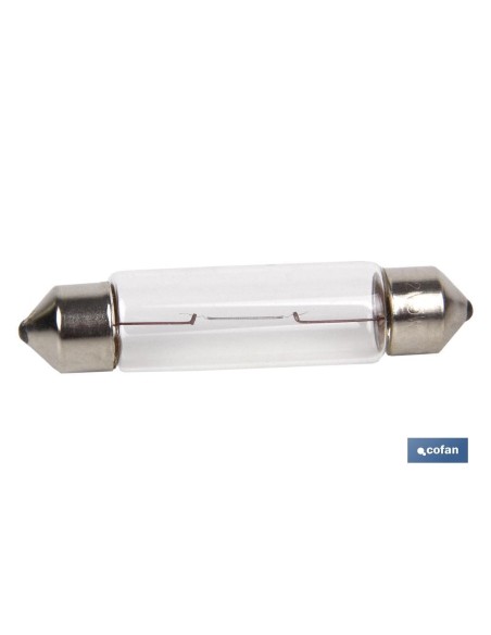 LÁMPARA PLAFONIER C5W (11X44mm) 12V venta unitaria