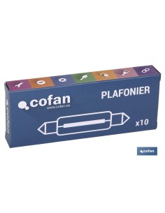 LÁMPARA PLAFONIER C10W (11X38mm) 12V 2