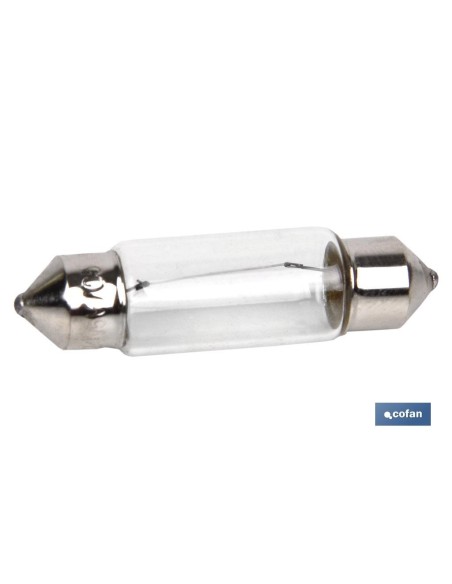 LÁMPARA PLAFONIER C10W (11X38mm) 12V
