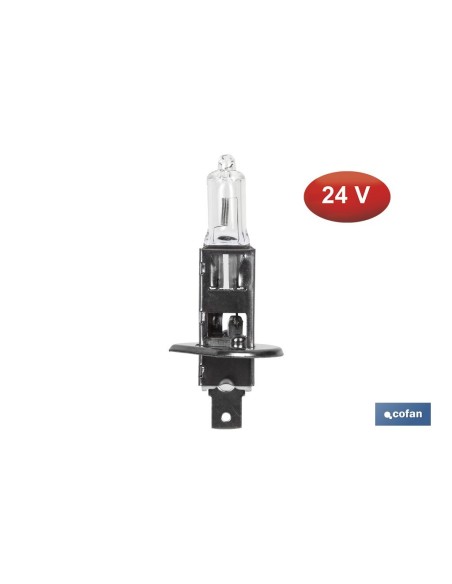 LÁMPARA HALÓGENA COFAN H1 (P14,5S) 24V 70W