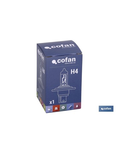 LÁMPARA HALÓGENA COFAN H4 (P43t) 24V 75/70W
