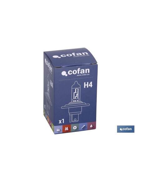 LÁMPARA HALÓGENA COFAN H4 (P43t) 24V 75/70W
