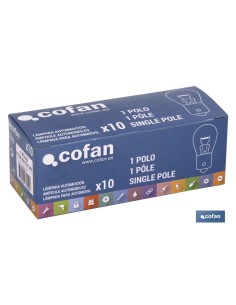 LÁMPARA COFAN 1 POLO P21W (BA15s) 24V 2