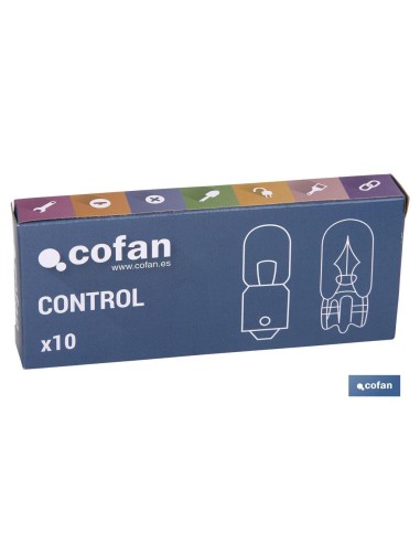 LÁMPARA COFAN CONTROL T4W (BA9s) 24V venta unitaria