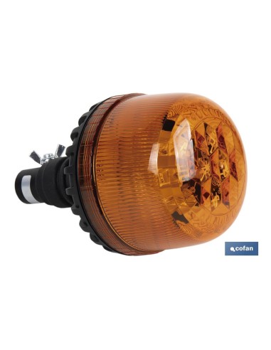 LUZ LED ESTACIONARIA DESTELLANTE ECE R65 SOPORTE 12/24V IP66