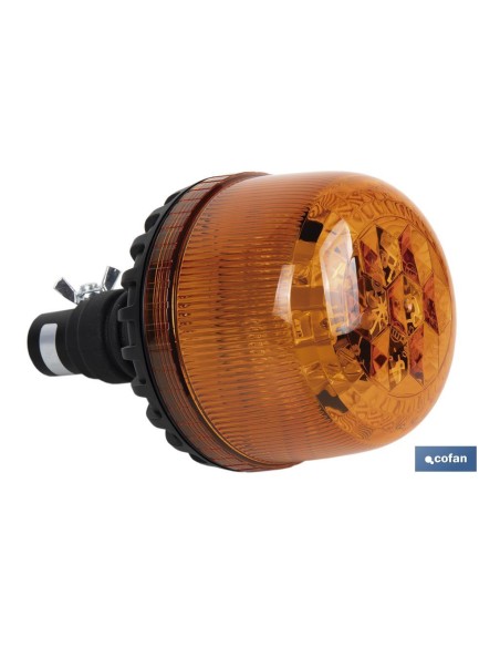 LUZ LED ESTACIONARIA DESTELLANTE ECE R65 SOPORTE 12/24V IP66