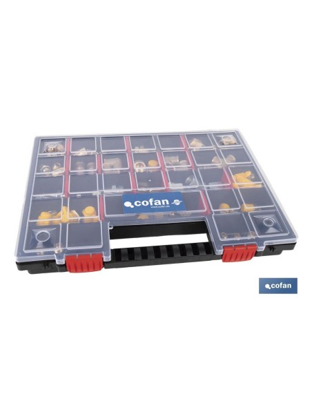 MALETIN RACORES METÁLICOS RAUFOSS 90 pcs