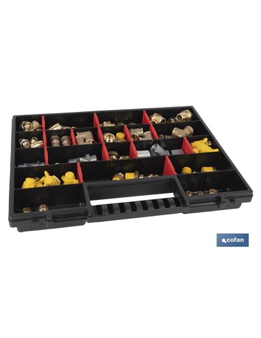 MALETIN RACORES METÁLICOS RAUFOSS 90 pcs