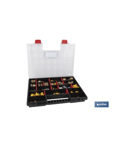 MALETIN RACORES METÁLICOS RAUFOSS 90 pcs