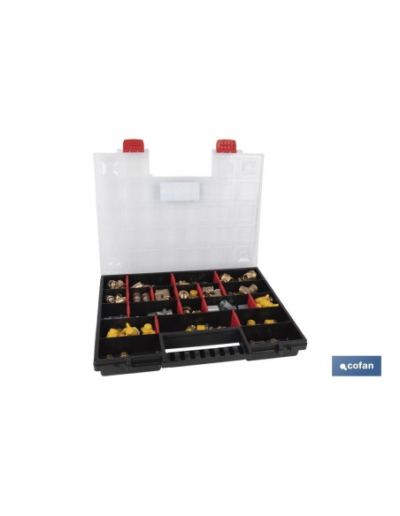MALETIN RACORES METÁLICOS RAUFOSS 90 pcs