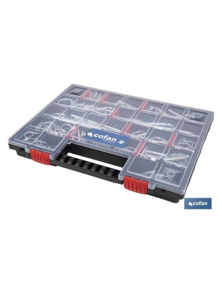 MALETÍN SURTIDO PASADORES R Y ANILLA (120 PCS)