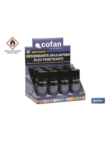 EXPOSITOR AFLOJATODO 400ML. 12 UNDS.