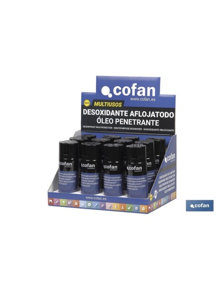 EXPOSITOR AFLOJATODO 400ML. 12 UNDS.