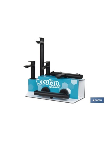 KIT DE GRIFERIA + EXPOSITOR MODELO KERCH