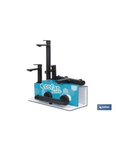 KIT DE GRIFERIA + EXPOSITOR MODELO KERCH 2