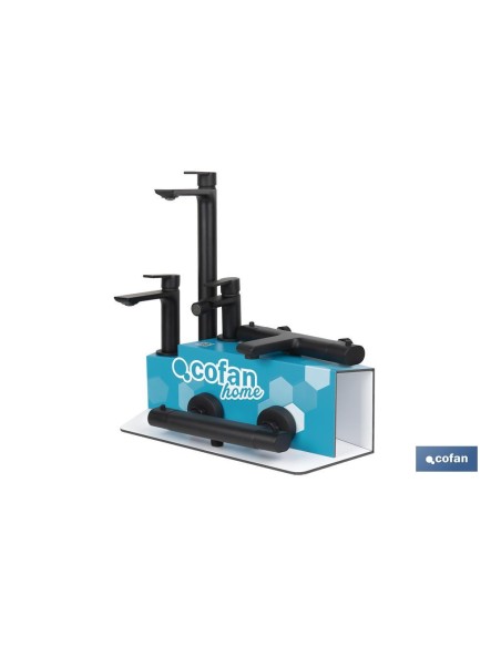 KIT DE GRIFERIA + EXPOSITOR MODELO KERCH