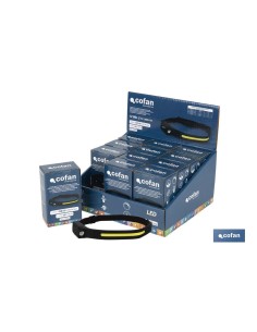 EXPOSITOR LINTERNA DUAL DE CABEZA 12 UDS