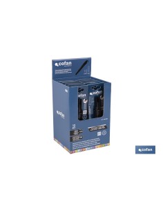 EXPOSITOR DE CÚTER ANTIDESLIZANTE HEAVY DUTY 9 MM 12 UDS.
