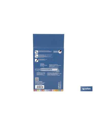 EXPOSITOR DE CÚTER ANTIDESLIZANTE HEAVY DUTY 9 MM 12 UDS.