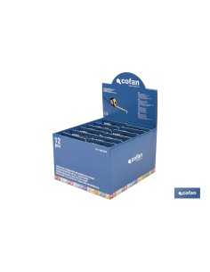 EXPOSITOR DE FLEXÓMETROS CON PROTECCIÓN DE GOMA 16 MM X 3 M 12 UDS. 2