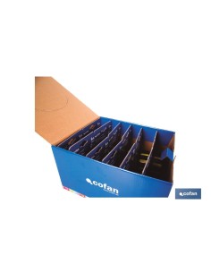 EXPOSITOR DE FLEXÓMETROS MAGNÉTICOS 19 MM X 5 M 12 UDS. 2