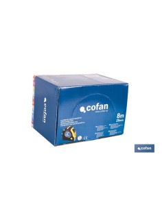 EXPOSITOR DE FLEXÓMETROS MAGNÉTICOS 25 MM X 8 M 6 UDS.