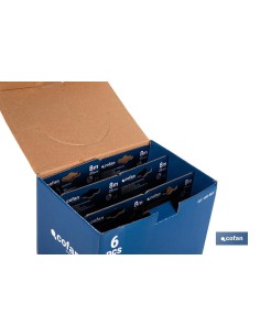 EXPOSITOR DE FLEXÓMETROS MAGNÉTICOS 25 MM X 8 M 6 UDS. 2