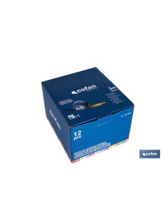EXPOSITOR FLEXÓMETRO ESTÁNDAR 16 MM X 3 M 12 UDS.