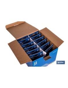 EXPOSITOR FLEXÓMETRO ESTÁNDAR 16 MM X 3 M 12 UDS. 2
