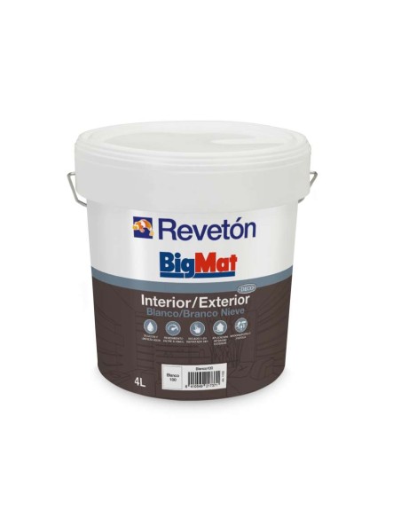 PINTURA PLAST.MATE 4L INT/EXT BLANCO NIEVE
