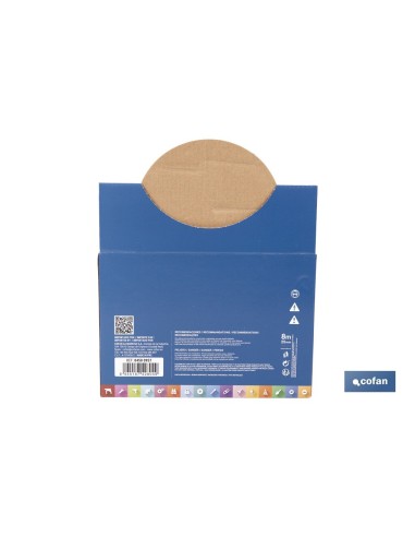 EXPOSITOR DE FLEXÓMETROS 25 MM X 8 M 6 UDS.