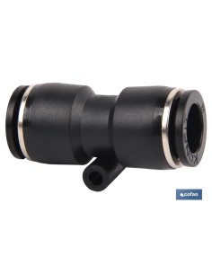 EMPALME RAPIDO RECTO PLASTICO T-6