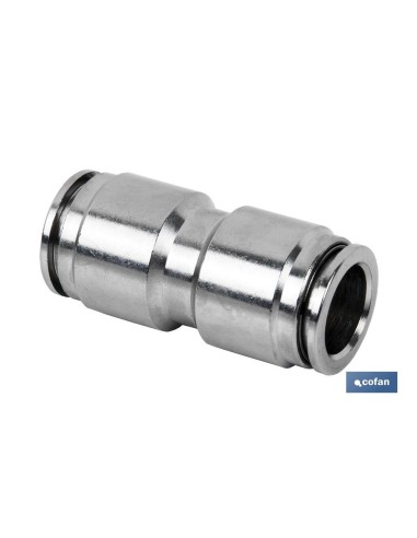 EMPALME RAPIDO METALICO RECTO T-10