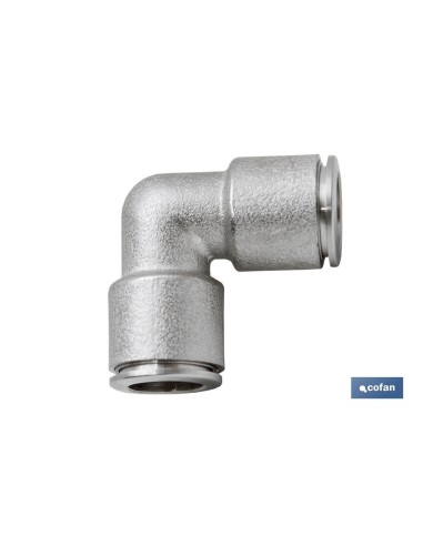 EMPALME RAPIDO METALICO CODO T-10 Venta unitaria