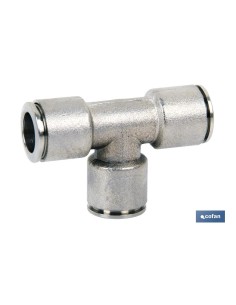 EMPALME RAPIDO METALICO TE TUBO DE 8