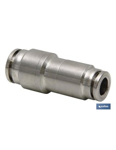 UNIÓN RECTA REDUCIDA TUBO-TUBO LATÓN NIQ. M-10-8