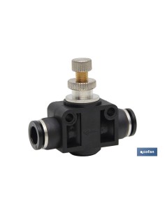 REGULADOR DE FLUJO UNIDIRECCIONAL EN LINEA TUBO-TUBO D-12 2