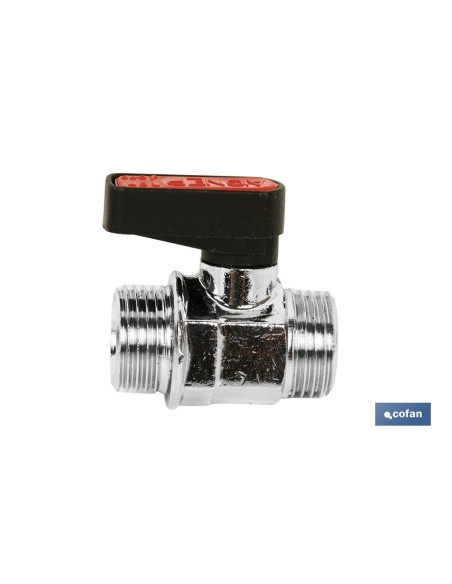 VALVULA DE BOLA (M - M) R-1/8