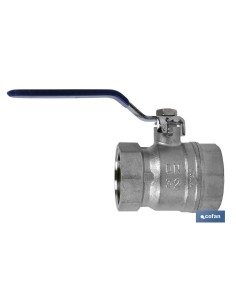 VALVULA BOLA PASO TOTAL (H-H) PN-25 R-2 1/2